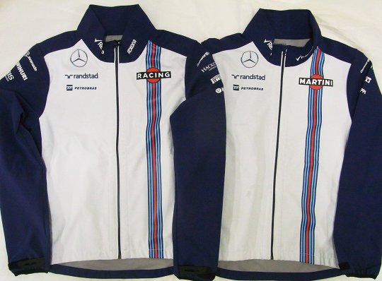 Williams 2015年 チーム・フリースジャケット
