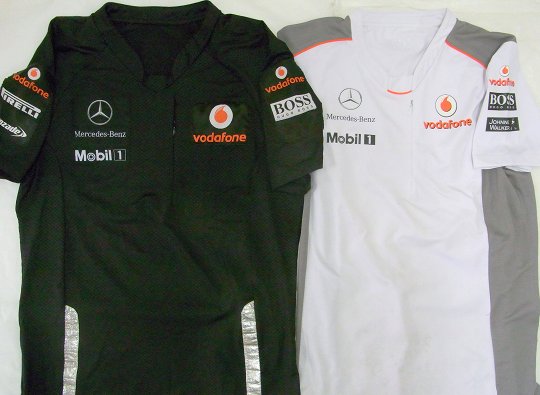 McLaren 2011年,2012年,チームシャツ