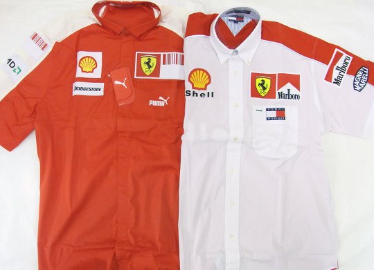 Ferrari チーム・Pit シャツ