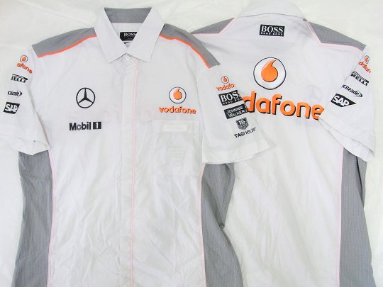 McLaren 2013年 チーム・ピットシャツ
