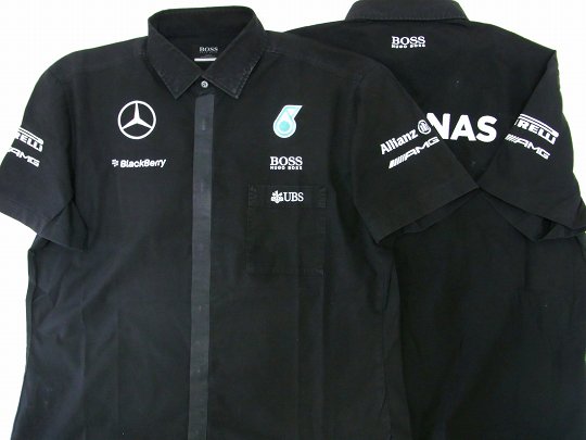Merceds 2015年 チーム・ピットシャツ