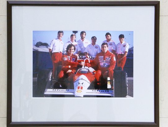 額入り フォト 1988年 McLaren-HONDA