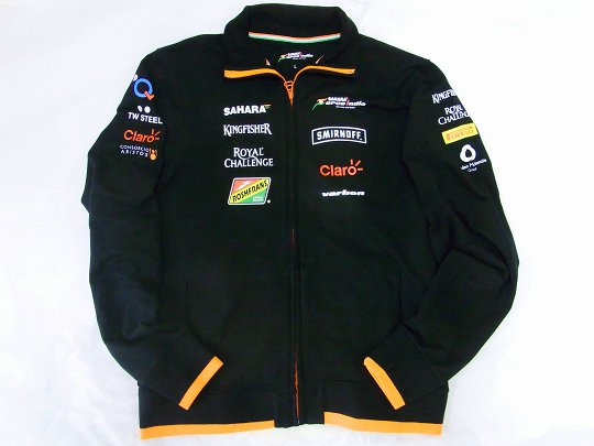 FORCE INDIA 2014年 チーム・フリースジャケット