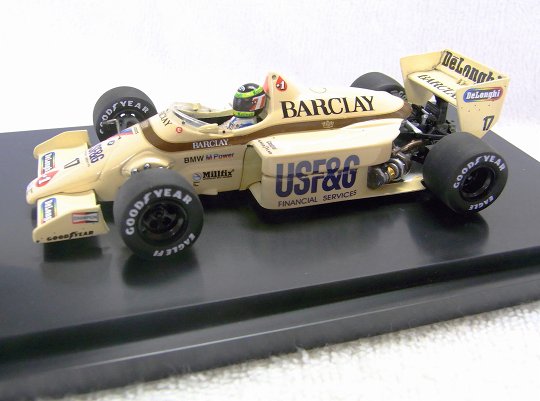 カスタム ミニカー 1985年 ARROWS A8/G.ベルガー