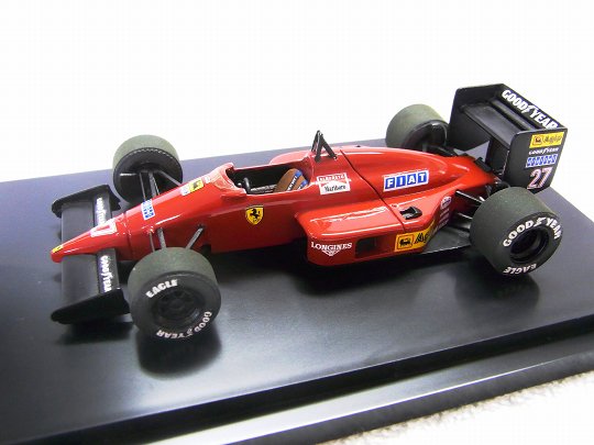 タメオキット完成 ハンドメイドモデルカー 1987年 Ferrari187/M.アルボレート