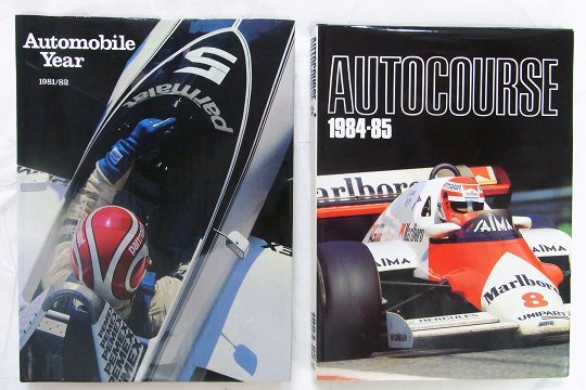 BOOKS F1の年鑑書で有名な オートコース,オートモービルイヤー