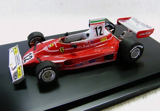 キット完成,ハンドメイド・モデルカー 1975年 Ferrari 312T/ N.ラウダ