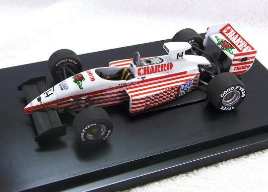 キット完成, ハンドメイド モデルカー 1987年 AGS JH22/パスカル・ファーブル車