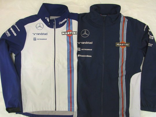 Williams チーム ソフトシェルジャケット2014年/2015年