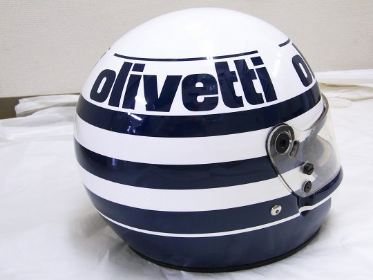 リカルド・パトレーゼ 1980年代 ブラバム時代・レプリカヘルメット(Bell製)